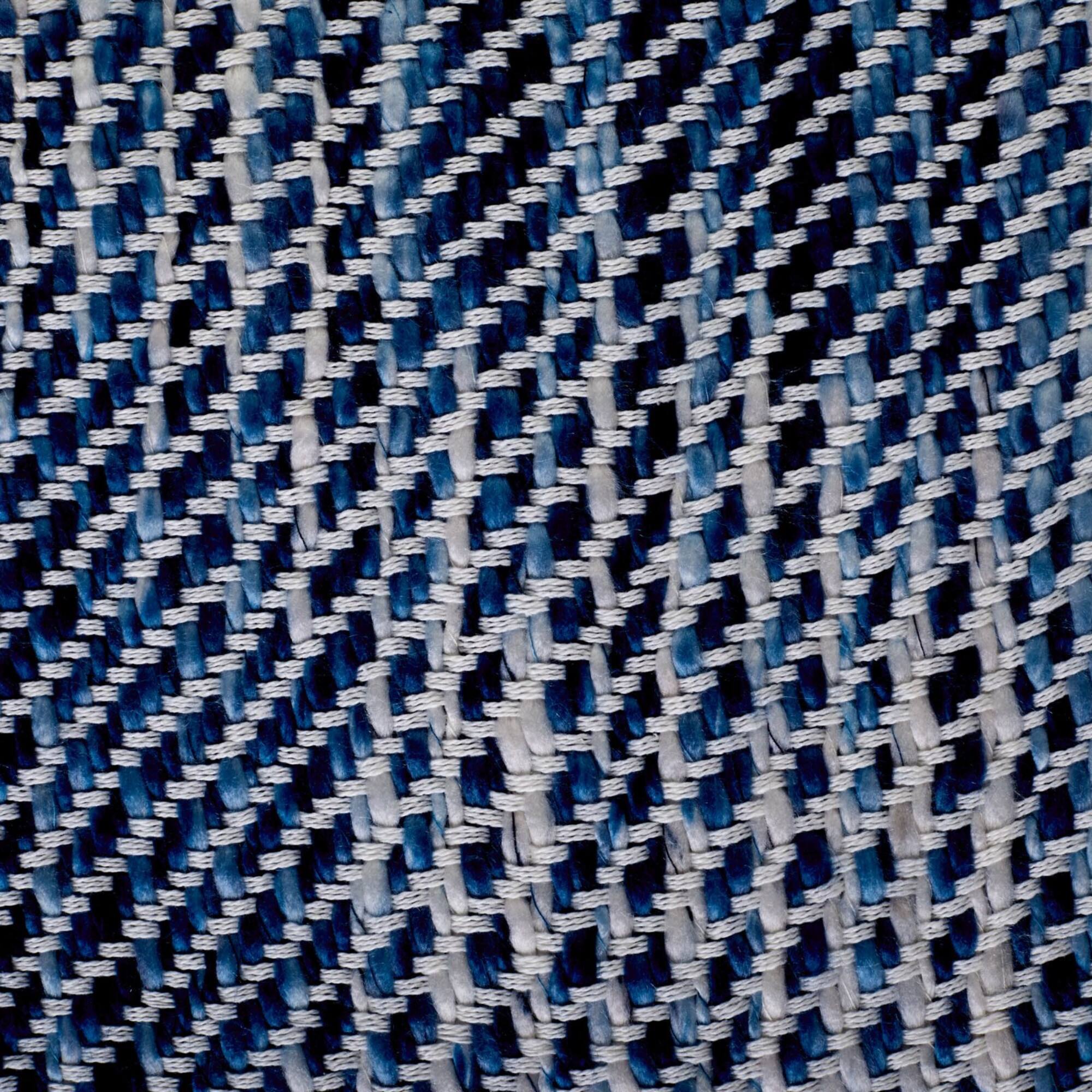 DII® Blue Tone Diagonal Stripe Acrylic Throw